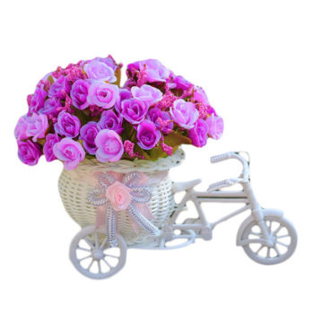 Wedding Flowers Decoration Bicycle عجلة الورود زينه زفاف