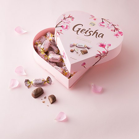 Geisha Chocolate Heart شوكولا جيشا قلب